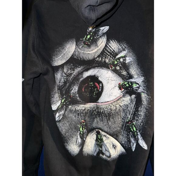 City Morgue My Bloody America Tour Hoodie Sz Small Zillacami Sosmula Flies RARE - Picture 4 of 10